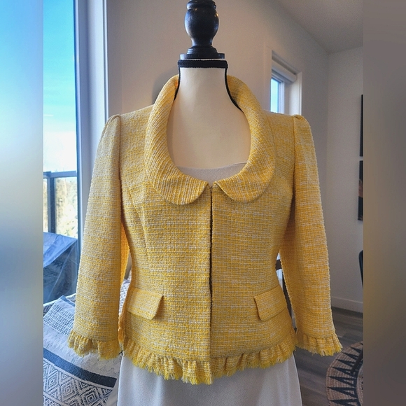 ❤️HOST PICK❤️ 3/$30 Ann Taylor.Loft Blazer 8P - Picture 1 of 11